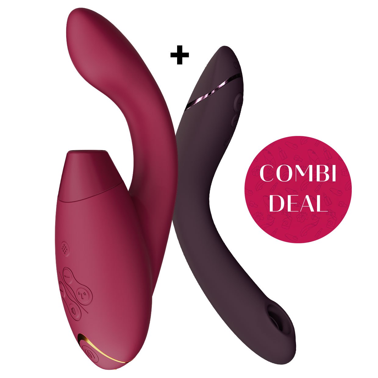 Womanizer DUO 2 Rood – Combi deal