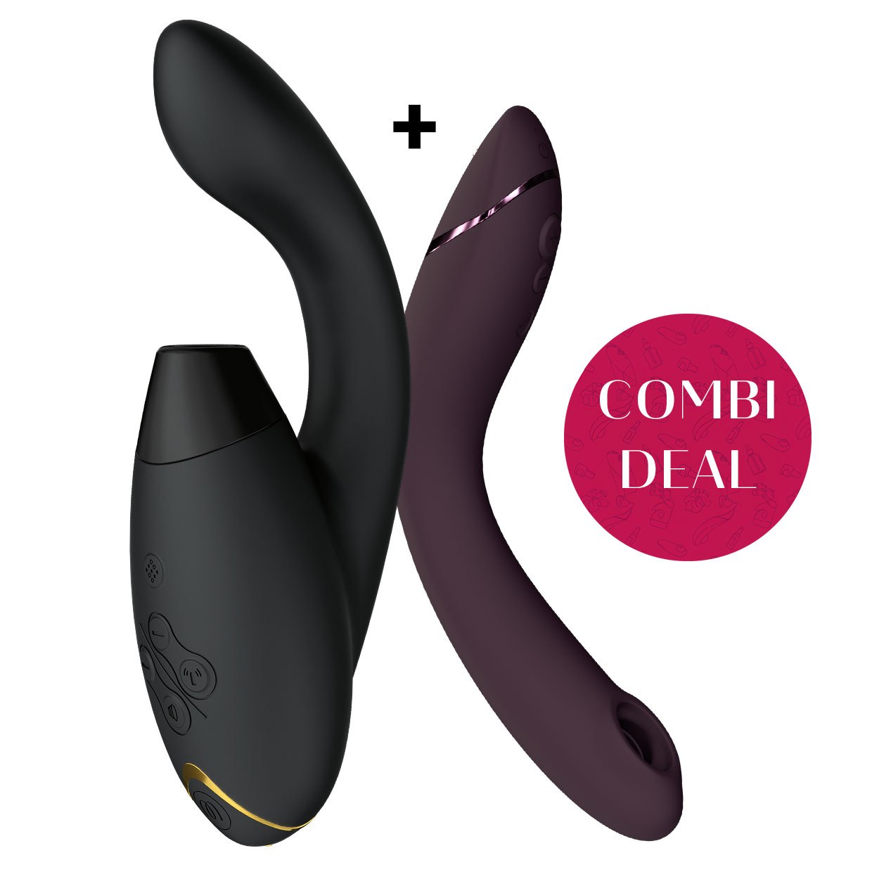 Womanizer DUO 2 Zwart – Combi deal