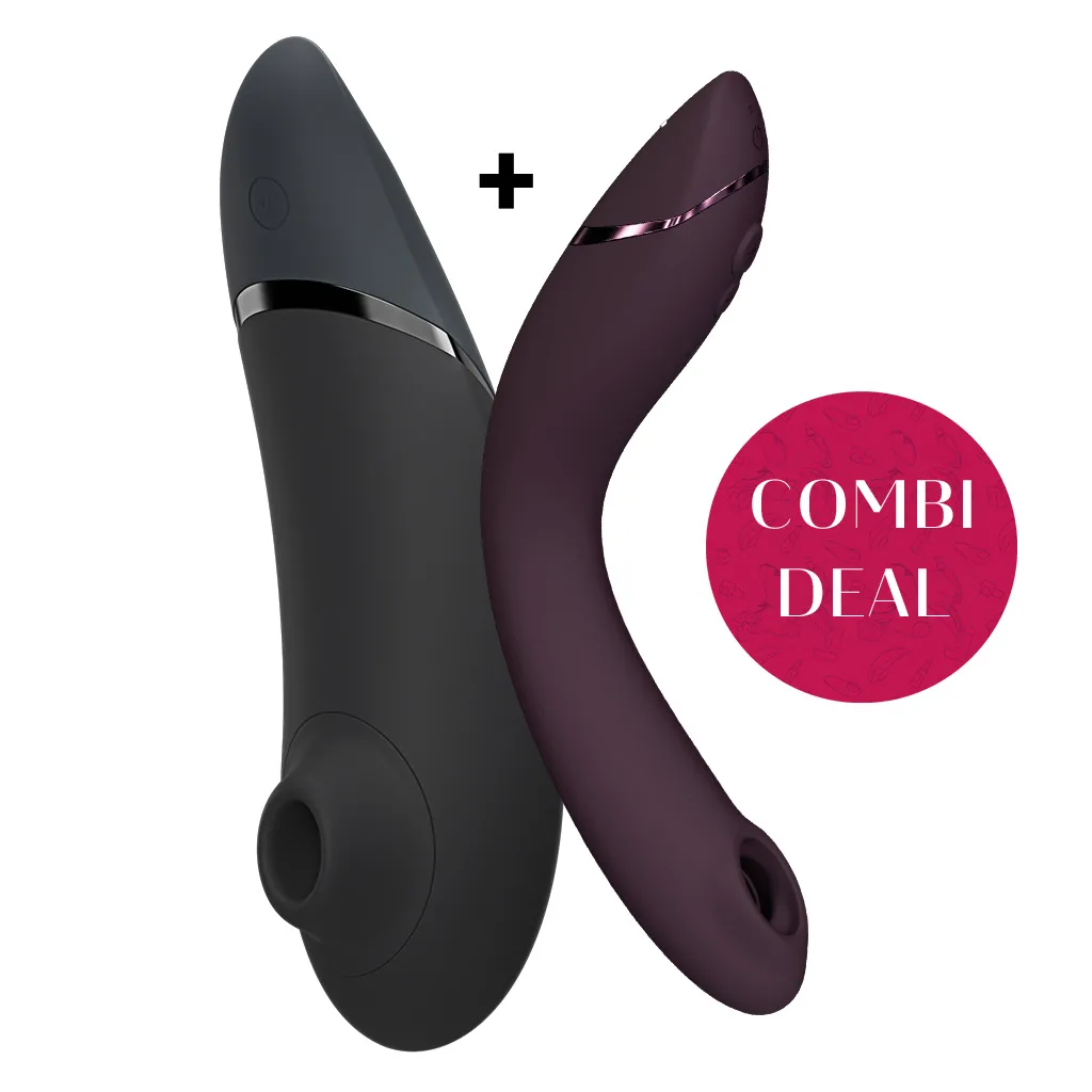 Womanizer Next Zwart  – Combi Deal