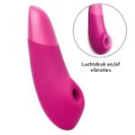 Womanizer ENHANCE Pink – 2 in 1 Luchtdruk Vibrator