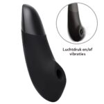 Womanizer ENHANCE Zwart – 2 in 1 Luchtdruk Vibrator